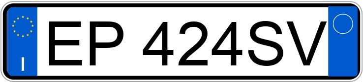 Numer rejestracyjny EP424SV posiada NISSAN Juke 1a serie