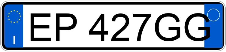 Numer rejestracyjny EP427GG posiada RENAULT Twingo 2a serie Numer rejestracyjny EP427GG posiada RENAULT Twingo 2a serie