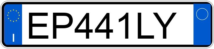 Numer rejestracyjny EP441LY posiada AUDI A3 2a serie Numer rejestracyjny EP441LY posiada AUDI A3 2a serie