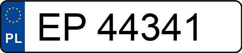 Numer rejestracyjny EP 44341 posiada ROVER Tourer SLI - EP44341