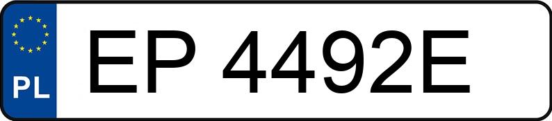 Numer rejestracyjny EP 4492E posiada BMW 318 I - EP4492E Numer rejestracyjny EP 4492E posiada BMW 318 I - EP4492E