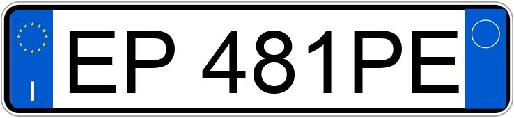 Numer rejestracyjny EP481PE posiada ALFA ROMEO MiTo Numer rejestracyjny EP481PE posiada ALFA ROMEO MiTo