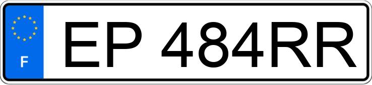 Numer rejestracyjny EP484RR posiada FIAT DUCATO