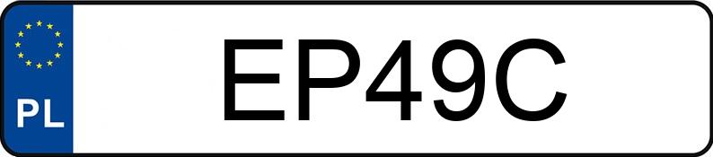 Registreringsnummeret EP 49C har MEIERLING MSK 24 - EP49C