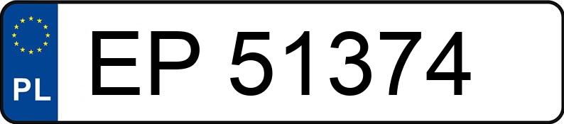 Numer rejestracyjny EP 51374 posiada FIAT FIORINO 225 - EP51374