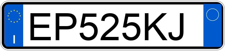 Numer rejestracyjny EP525KJ posiada NISSAN Qashqai 1a serie