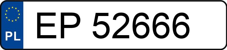 Numer rejestracyjny EP 52666 posiada FORD ESCORT - EP52666