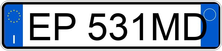 Numer rejestracyjny EP531MD posiada AUDI A6 4a serie