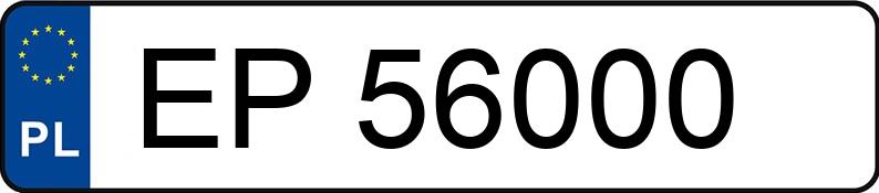 Numer rejestracyjny EP 56000 posiada PEUGEOT 508 - EP56000