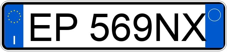 Numer rejestracyjny EP569NX posiada LANCIA Ypsilon 2a serie Numer rejestracyjny EP569NX posiada LANCIA Ypsilon 2a serie