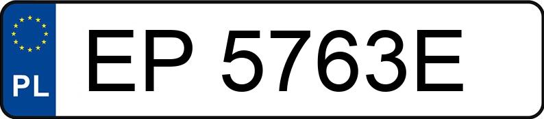 Numer rejestracyjny EP 5763E posiada NISSAN QASHQAI - EP5763E Numer rejestracyjny EP 5763E posiada NISSAN QASHQAI - EP5763E
