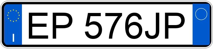 Numer rejestracyjny EP576JP posiada VOLKSWAGEN Golf 7a serie