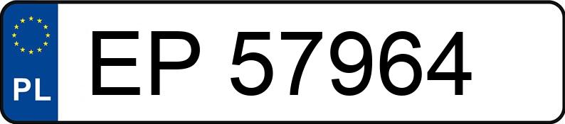 Numer rejestracyjny EP 57964 posiada SEAT Cordoba 1.6 Kat. 6K/C SXE - EP57964