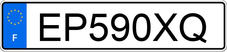 Numer rejestracyjny EP590XQ posiada DACIA SANDERO