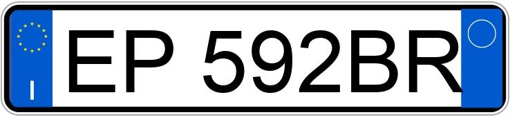 O número de registro EP592BR tem AUDI Q3 O número de registro EP592BR tem AUDI Q3
