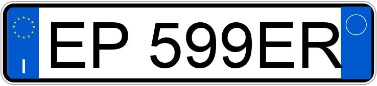 Numer rejestracyjny EP599ER posiada AUDI A5 1a serie