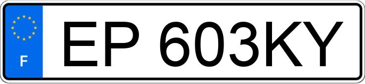 Numer rejestracyjny EP603KY posiada TOYOTA PRIUS + 136H DYNAMIC BUSINESS