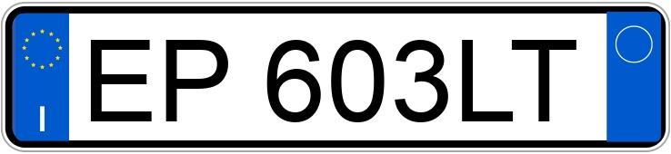 Numer rejestracyjny EP603LT posiada FORD S-Max