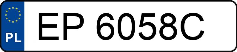 Numer rejestracyjny EP 6058C posiada TOYOTA YARIS - EP6058C Numer rejestracyjny EP 6058C posiada TOYOTA YARIS - EP6058C