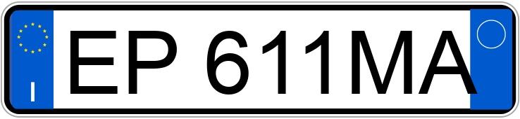 Numer rejestracyjny EP611MA posiada VOLKSWAGEN Tiguan 1a serie