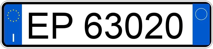 Numer rejestracyjny EP63020 posiada SUZUKI BURGMAN 400