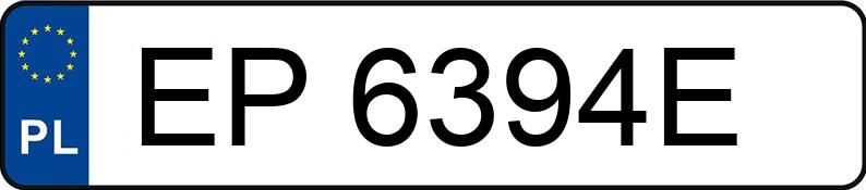 Numer rejestracyjny EP 6394E posiada OPEL INSIGNIA SPORTS TOURER SW - EP6394E Numer rejestracyjny EP 6394E posiada OPEL INSIGNIA SPORTS TOURER SW - EP6394E