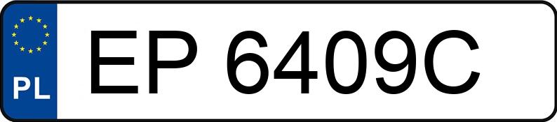 Numer rejestracyjny EP 6409C posiada AUDI A4 2.0 TDi DPF MR`12 E5 B8 A4 2.0 TDi DPF MR`12 E5 B8 - EP6409C