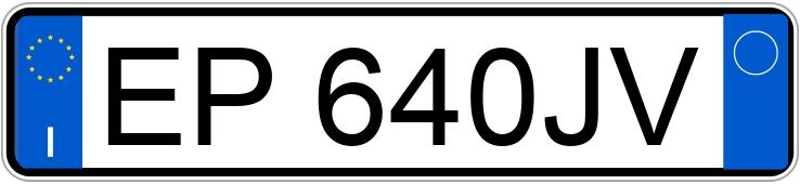 Numer rejestracyjny EP640JV posiada CHEVROLET Orlando