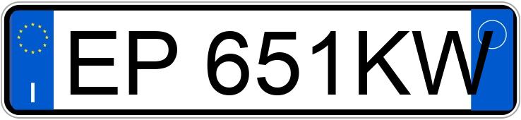 Numer rejestracyjny EP651KW posiada HYUNDAI i20