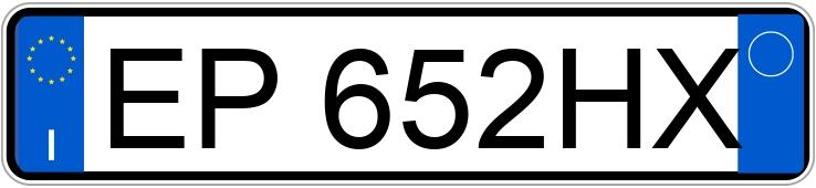 Numer rejestracyjny EP652HX posiada VOLKSWAGEN Golf 6a serie Numer rejestracyjny EP652HX posiada VOLKSWAGEN Golf 6a serie