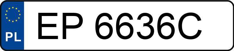 Numer rejestracyjny EP 6636C posiada BMW 123D - EP6636C Numer rejestracyjny EP 6636C posiada BMW 123D - EP6636C
