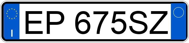 Numer rejestracyjny EP675SZ posiada FIAT Panda 3a serie Numer rejestracyjny EP675SZ posiada FIAT Panda 3a serie