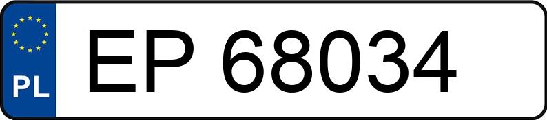 Numer rejestracyjny EP 68034 posiada AUDI A4 2.0 Kat. MR`00 E3 8E A4 2.0 Kat. MR`00 E3 8E - EP68034