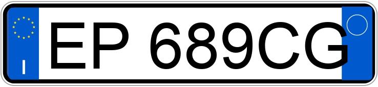 Numer rejestracyjny EP689CG posiada PEUGEOT 3008 1a serie
