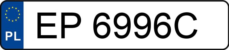 Die Registrierungsnummer EP 6996C hat VOLVO V50 2.5 T5 MR`08 E5 Business Edition Getr - EP6996C