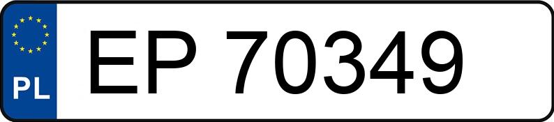 Numer rejestracyjny EP 70349 posiada VOLKSWAGEN Golf IV 1.4 MR`97 Basis - EP70349 Numer rejestracyjny EP 70349 posiada VOLKSWAGEN Golf IV 1.4 MR`97 Basis - EP70349
