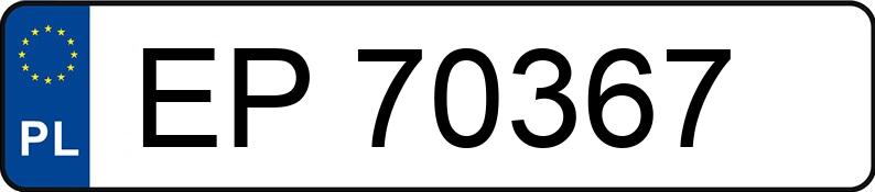 Numer rejestracyjny EP 70367 posiada BMW 520i Kat. MR`01 E39 520i Kat. MR`01 E39 - EP70367