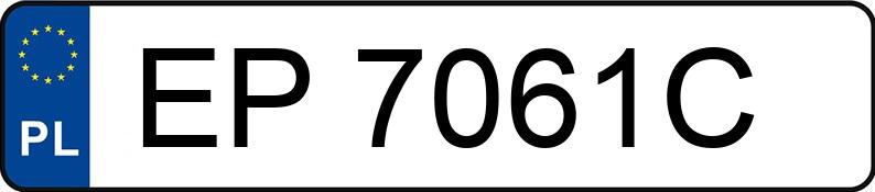 Numer rejestracyjny EP 7061C posiada RENAULT Laguna III 2.0 dCi MR`07 E4 Expression 130 - EP7061C