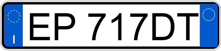 Numer rejestracyjny EP717DT posiada MERCEDES Vito 3as.