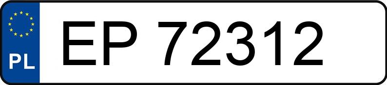 Numer rejestracyjny EP 72312 posiada HONDA Civic 1.5i Kat. MR`91 i Coupe - EP72312 Numer rejestracyjny EP 72312 posiada HONDA Civic 1.5i Kat. MR`91 i Coupe - EP72312