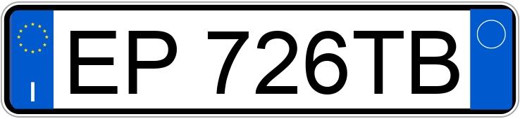 Numer rejestracyjny EP726TB posiada NISSAN Micra 4a serie