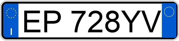 Numer rejestracyjny EP728YV posiada ALFA ROMEO Giulietta