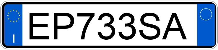 Numer rejestracyjny EP733SA posiada ALFA ROMEO MiTo Numer rejestracyjny EP733SA posiada ALFA ROMEO MiTo