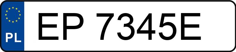 Numer rejestracyjny EP 7345E posiada KIA CEE D - EP7345E Numer rejestracyjny EP 7345E posiada KIA CEE D - EP7345E