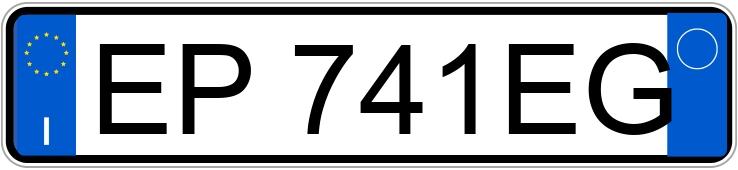 Numer rejestracyjny EP741EG posiada MERCEDES Classe A