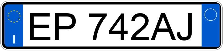Numer rejestracyjny EP742AJ posiada JEEP Compass 1a serie Numer rejestracyjny EP742AJ posiada JEEP Compass 1a serie