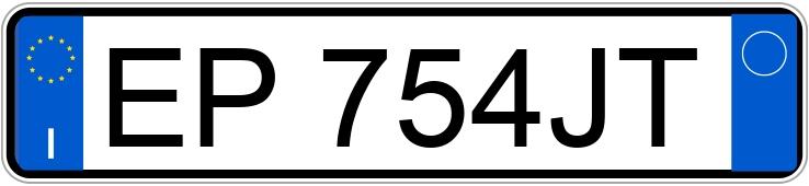 Numer rejestracyjny EP754JT posiada FORD Fiesta 6a serie