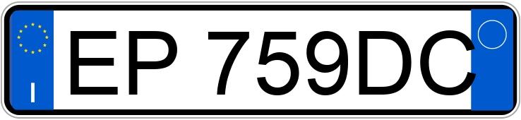 Numer rejestracyjny EP759DC posiada VOLKSWAGEN Polo 5a serie