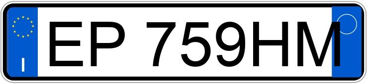 RegistreringsnummerEP759HM har MERCEDES-BENZ E 250 CDI