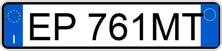 Numer rejestracyjny EP761MT posiada TOYOTA Aygo 1a serie Numer rejestracyjny EP761MT posiada TOYOTA Aygo 1a serie